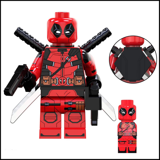 Deadpool - Minifigure Custom / Marvel