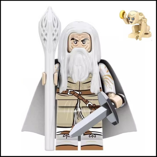 Gandalf le Blanc #2 - Minifigure Custom / LOTR